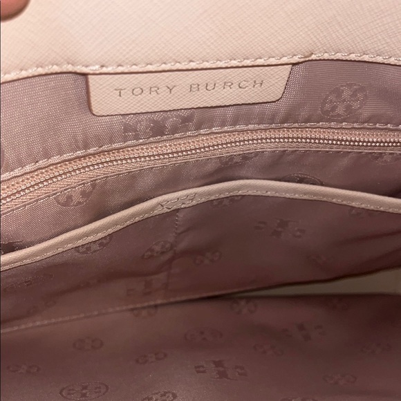 TORY BURCH POWDER PINK MEDIUM YORK BUCKEL TOTE - Picture 12 of 16
